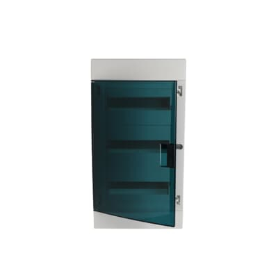Trasee electrice - Tablou electric incastrat IP41 cu 36 module pe 3 randuri si usa transparenta