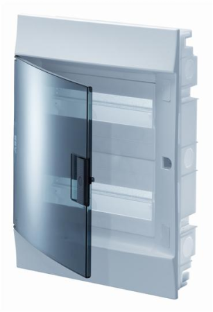 Trasee electrice - Tablou electric incastrat cu 36 module si usa transparenta
