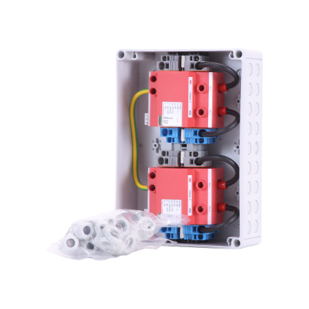 Tablou protectie sistem fotovoltaic, 2MPPT 1-2 str. SPD Type 1/2 [1]