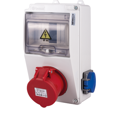 Organizare Santier - Tablou Siguranțe IP44 – 5x16A 1P (380V) + 1x16A 2P (220V) | Protecție Circuite Mixte