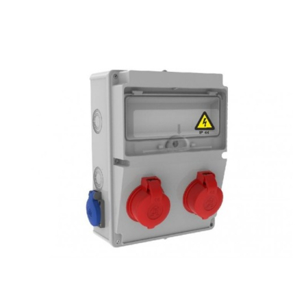 Tablou organizare santier - Tablou de sigurante pentru santier cu protectie IP44 pentru 380V si 220V