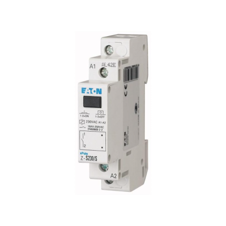 Protectie - Teleruptor impuls modular 16A 230V cu un contact normal deschis pentru sina DIN