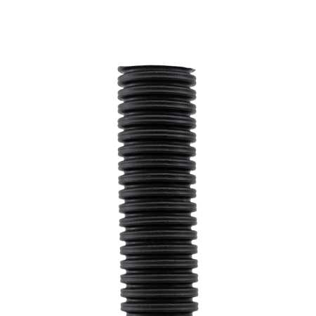 Tub flexibil - Tub flexibil HF negru 20 mm 320 N la colac de 50 m pentru trasee electrice