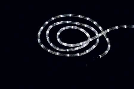 Tub LED - Tub flexibil LED alb 12 mm 50 m pentru iluminat decorativ exterior