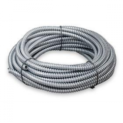 Tub flexibil metalic - Tub flexibil metalic 18mm din otel zincat pentru protectia cablurilor