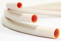 Tub flexibil - Tub flexibil ondulat PVC SIBI SUPER 13.5 pentru protectia cablurilor in beton