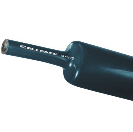 Accesorii cabluri - Tub termocontractabil adezivat negru 34 mm la 7 mm lungime 1000 mm