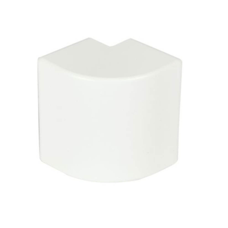 Canal cablu - Unghi exterior fix 90 grade pentru canal cablu DLP S 85x50 mm alb