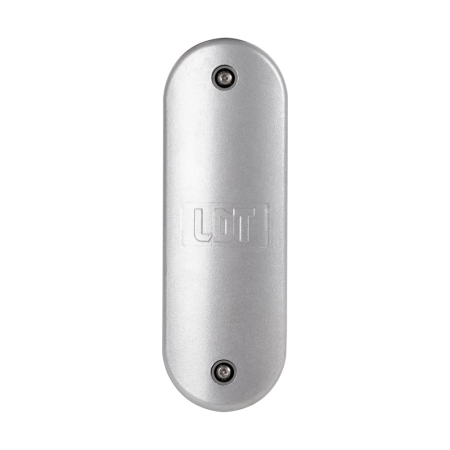 Stalpi de iluminat - Usita de vizitare din aluminiu gri pentru stalp conic ingropat