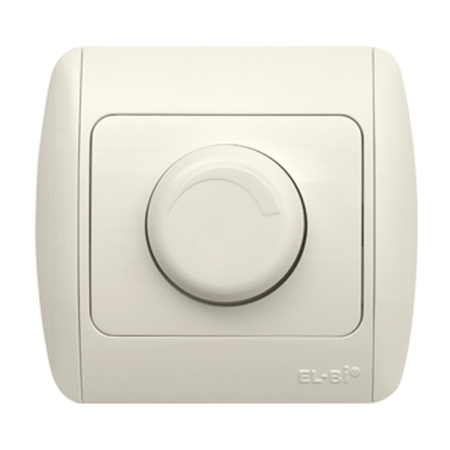Variator de lumina incastrat alb pentru aparataj standard german [0]