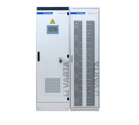 Varta - VARTA FLEX STORAGE E 36/75 – Sistem Comercial de Stocare Energie 36–75 kWh