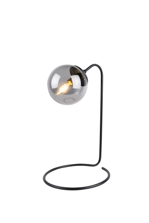 Veioza decorativa neagra pentru interior cu dulie E27 [0]