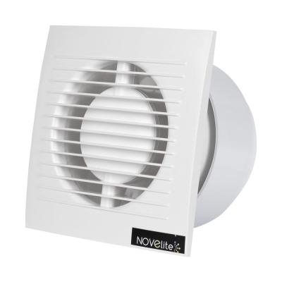 Climatizare - Ventilator alb pentru baie cu clapeta antiretur si timer