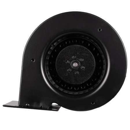 Climatizare - Ventilator centrifugal negru 53 W cu debit de aer 180 m3 h