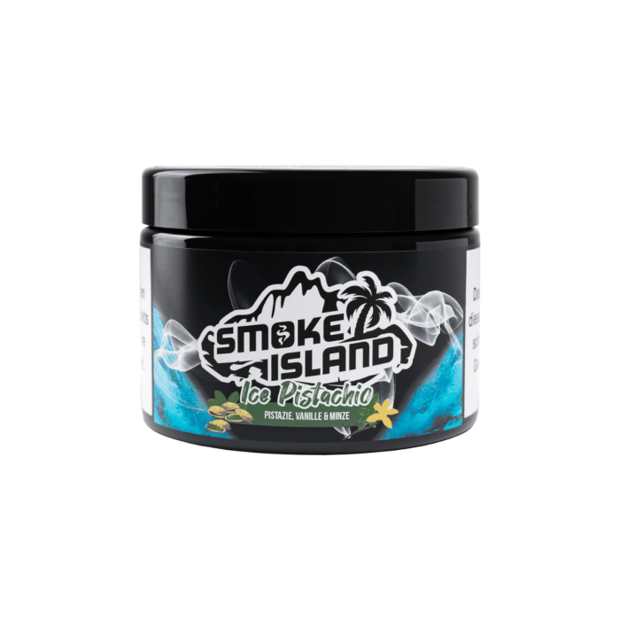 Aroma Narghilea Smoke Island Ice Pistachio - Fistic cu menta, 200gr [1]