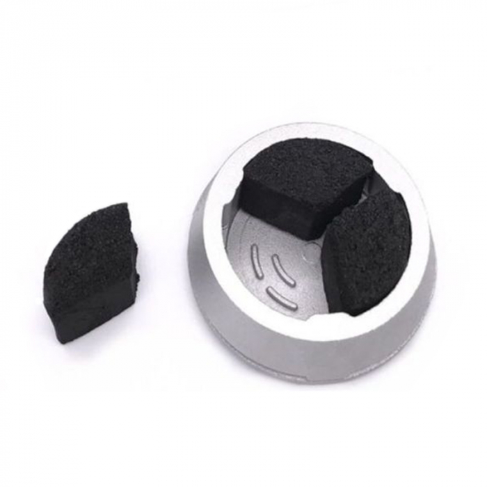 Carbuni Narghilea Triunghiulari, Black Coco Boss, 1kg [3]