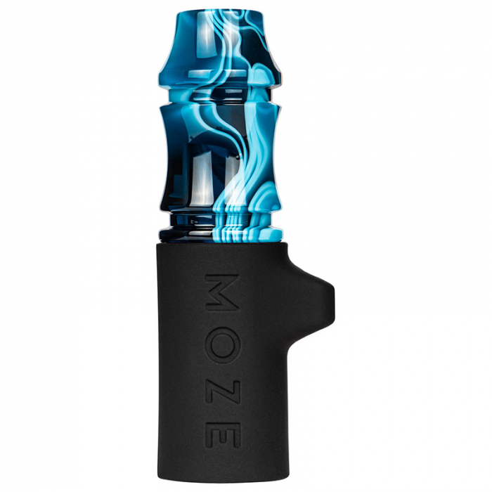 Mustiuc personal narghilea, cu snur, Moze, Wavy Blue [3]