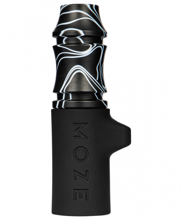 Mustiuc personal narghilea Moze, Wild Line - Black [3]