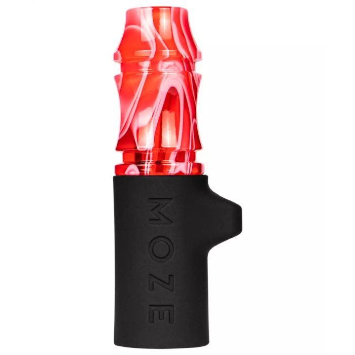 Mustiuc personal narghilea Moze, Wavy Line - Red [3]