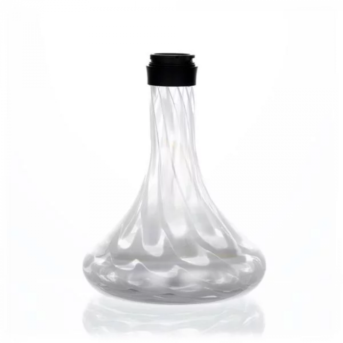 Narghilea Alux - M4 - Neagra, vas transparent [3]