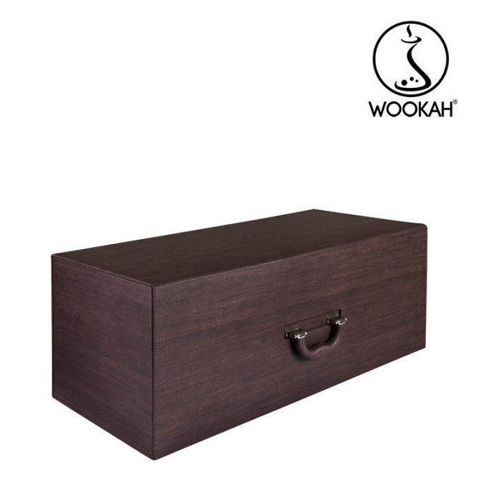 Narghilea din lemn, Exclusiv, Placata Cu Aur 24K, Model Nox, Vas Olives [4]