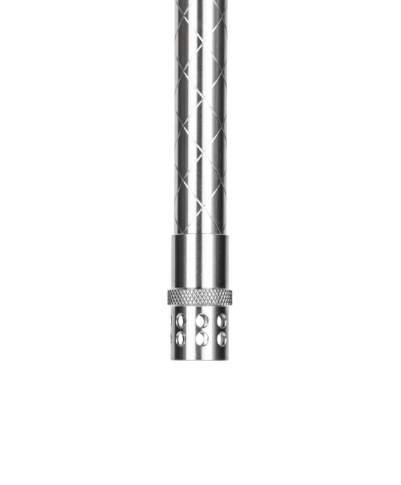 Narghilea Moze Breeze Two, Rosu, Vas Transparent [2]