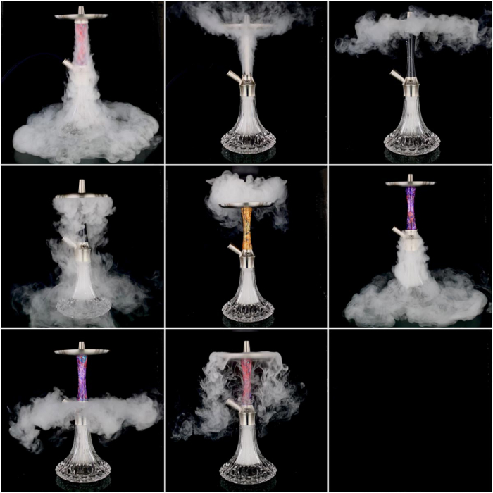 Narghilea Epox 360, vas Transparent [8]