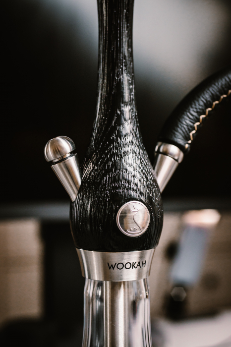 Narghilea WOOKAH Mini, Nox, Vas transparent [6]