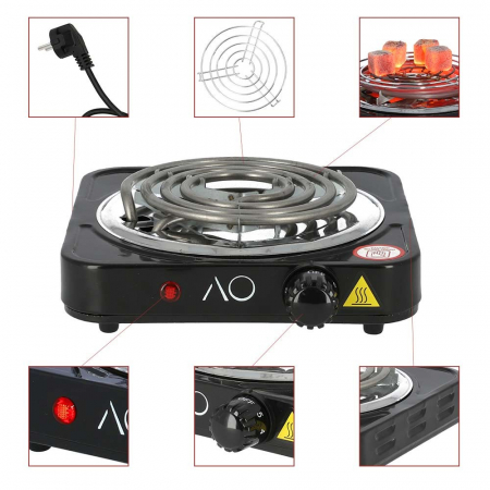 Aprinzator electric pentru carbuni narghilea, AO Blazer, 1500W [1]