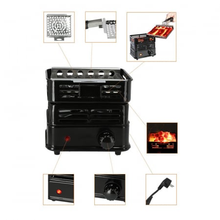 Aprinzator electric profesional pentru carbuni narghilea [4]