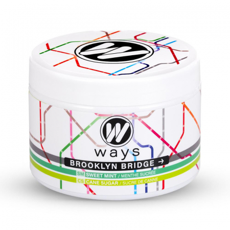 Aroma Narghilea Ways Brooklyn Bridge - Menta Dulce, 200gr