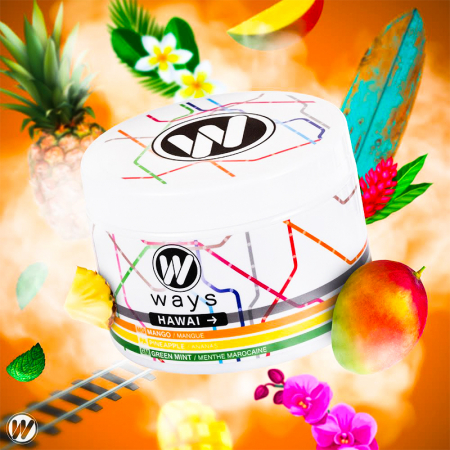 Aroma Narghilea Ways Hawai - Ananas, Mango si Menta, 200gr [2]