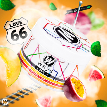 Aroma Narghilea Ways Love 66 - Fructul Pasiunii, Pepene Rosu si Galben, 200gr [2]