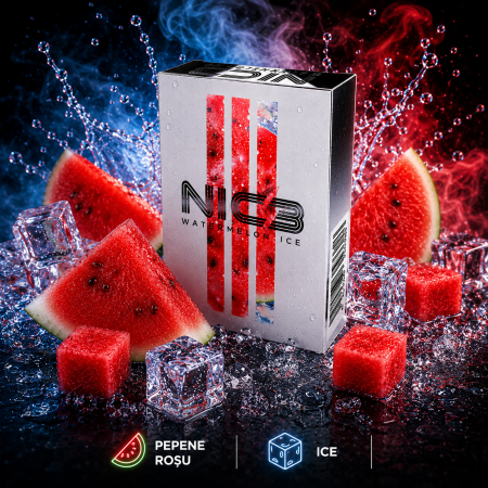 Arome narghilea - Aroma Narghilea NIC3 WATERMELON ICE – pepene verde cu gheata, 50gr