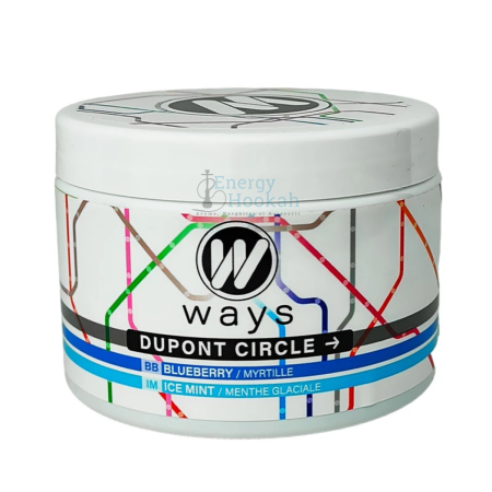 Arome narghilea - Aroma Narghilea Ways Dupont Circle - Coacaze cu menta rece, 200gr