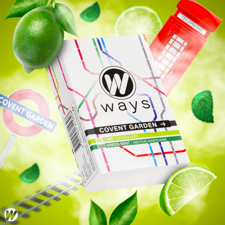 Aroma Narghilea Ways Covent Garden - Lime si Menta, 50gr [2]
