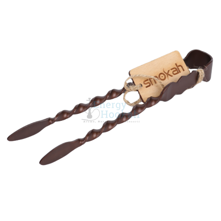 Mai multe accesorii narghilea - Cleste pentru carbuni de narghilea, Curl