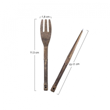 Furculita Cu Perforator pentru aroma narghilea, Groove [1]