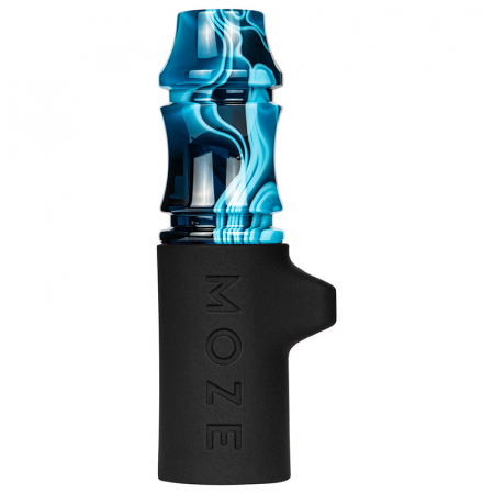 Mustiuc personal narghilea, cu snur, Moze, Wavy Blue [2]