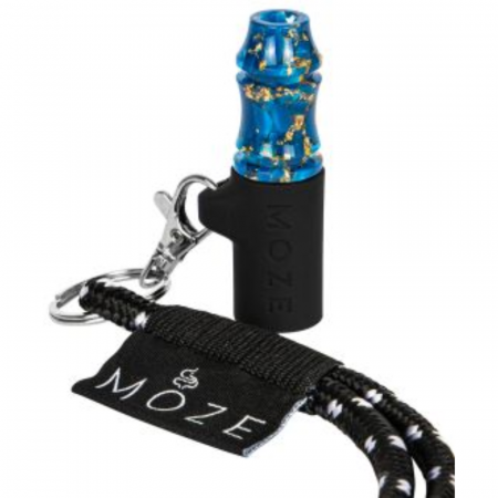 Mustiuc Personal Narghilea - Mustiuc personal narghilea Moze, Gold Line - Blue