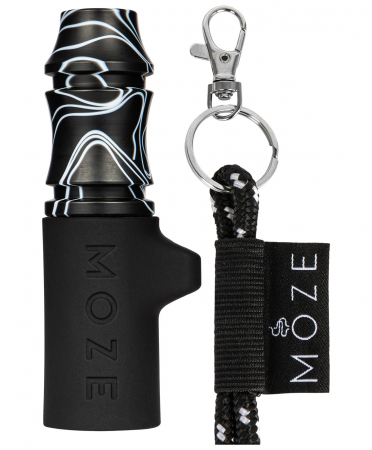 Mustiuc personal narghilea Moze, Wild Line - Black [1]