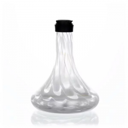 Narghilea Alux - M4 - Neagra, vas transparent [2]