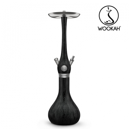 Narghilea - Narghilea WOOKAH din lemn, model Nox, Vas din lemn