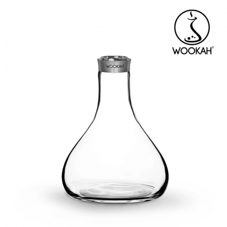Narghilea WOOKAH Mini, Nox, Vas transparent [2]