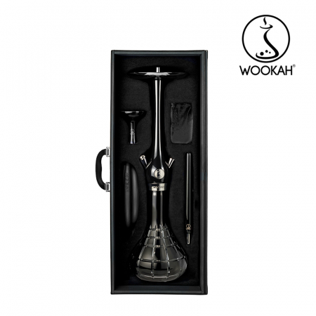 Exclusiv - Narghilea Wookah Exclusive din lemn, Model Piano Black