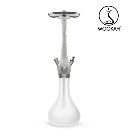 Narghilea Premium Wookah - Narghilea WOOKAH White Nox, Vas Misty Smooth