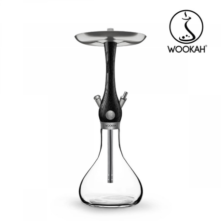 Narghilea - Narghilea WOOKAH Mini, Nox, Vas transparent