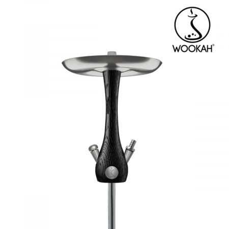 Narghilea WOOKAH Mini, Nox, Vas transparent [1]