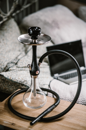 Narghilea WOOKAH Mini, Nox, Vas transparent [6]
