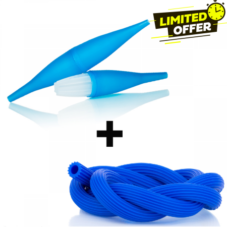 Promotii - Oferta Speciala Furtun narghilea + Mustiuc Ice Bazooka